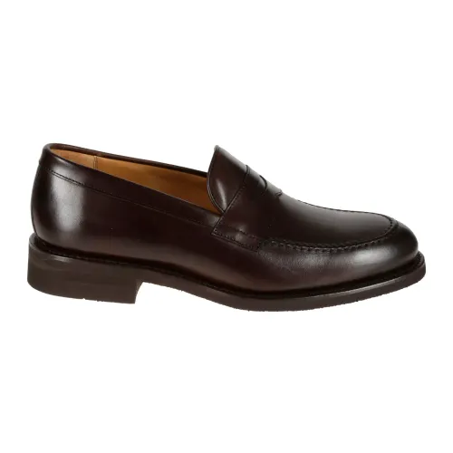 Berwick , French Calf Loafer ,Brown male, Sizes: