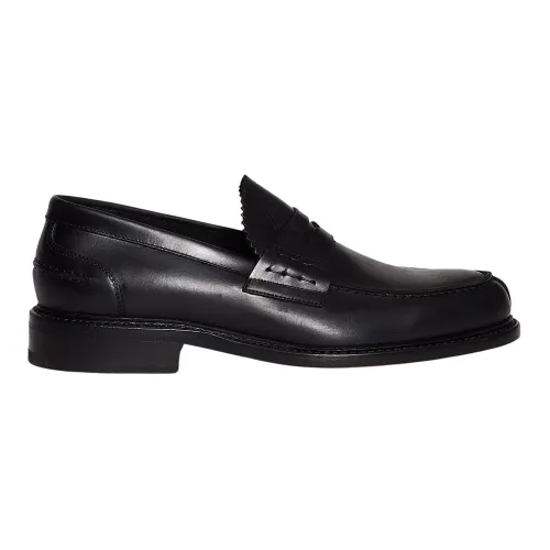 Berwick , Men`s Shoes Moccasins Nero Noos ,Black male, Sizes: