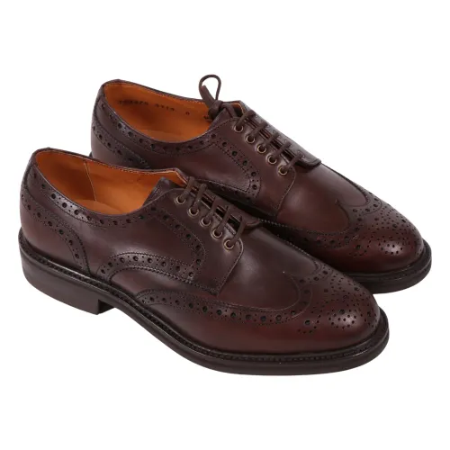 Berwick , Wingtip Chromex Vibram Shoes ,Brown male, Sizes: