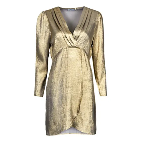 Betty London  MARIENNE  women's Dress in Gold