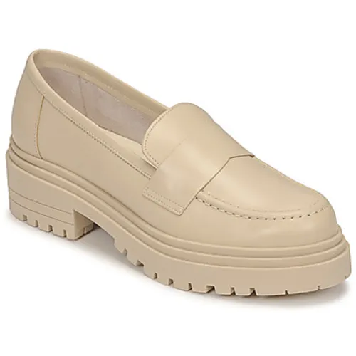 Betty London  MATILDA  women's Loafers / Casual Shoes in Beige