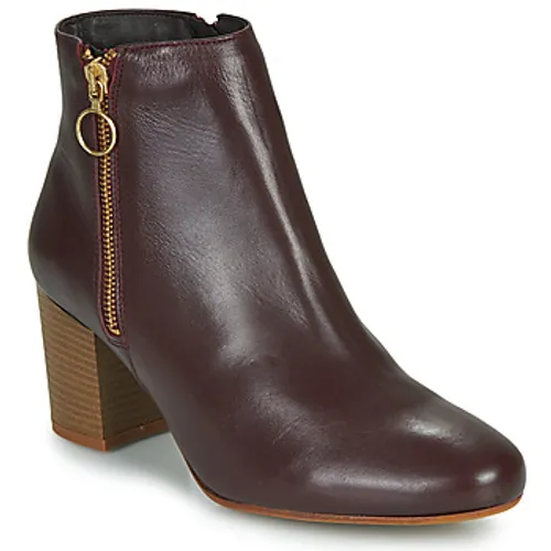 Betty London  NILIVE  women's Low Ankle Boots in Bordeaux