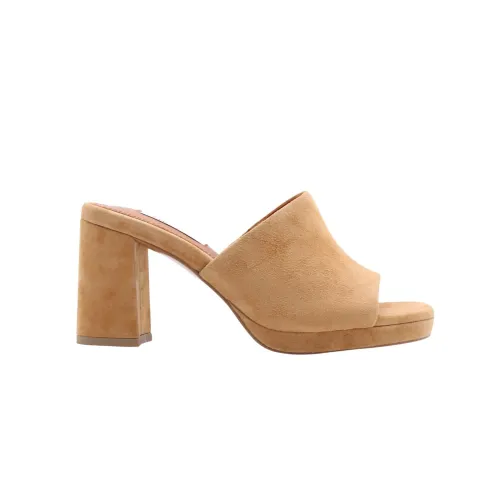 Bibi Lou , Elegant High Heel Sandals ,Brown female, Sizes: