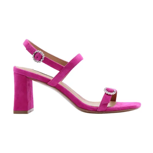 Bibi Lou , Elegant High Heel Sandals ,Purple female, Sizes: