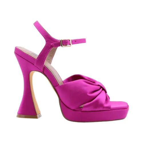 Bibi Lou , Elegant Rana High Heel Sandals ,Purple female, Sizes: