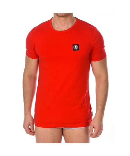 Bikkembergs Mens Pack 2 Fashion Pupino T-shirts - Red