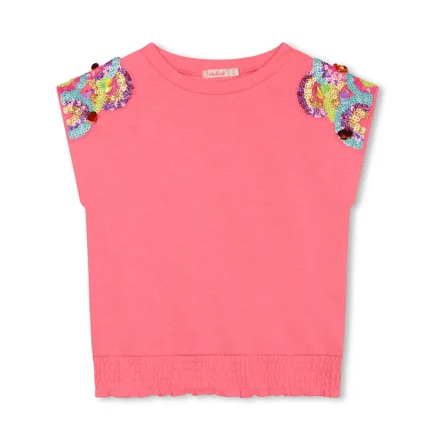 Billieblush , Fuchsia T-Shirt ,Pink female, Sizes: