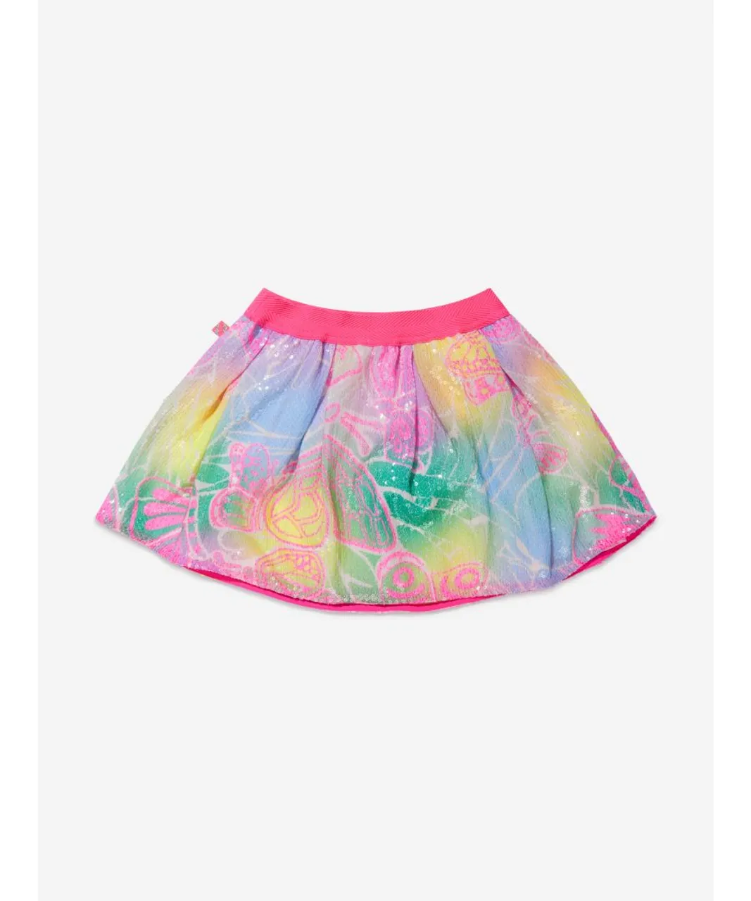 Billieblush Girls Sequin Butterfly Skirt in Multicolour