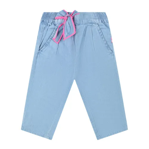 Billieblush , Kids Jeans Pants ,Blue female, Sizes: