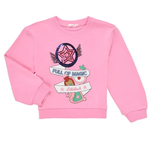 Billieblush  LOUNNA  girls's Children's Sweatshirt in Pink