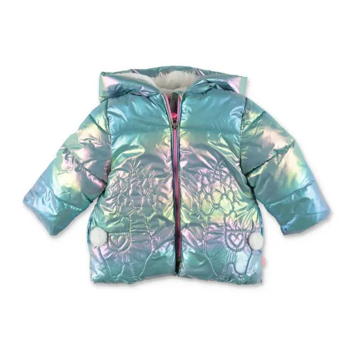 Billieblush , Multicolor Padded Jacket with Hood for Girls ,Multicolor female, Sizes: