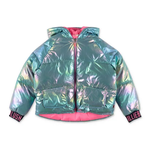 Billieblush , Multicolor Padded Jacket with Hood for Girls ,Multicolor female, Sizes: