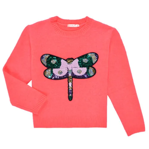 Billieblush  VIANNE  girls's Children's sweater in Pink