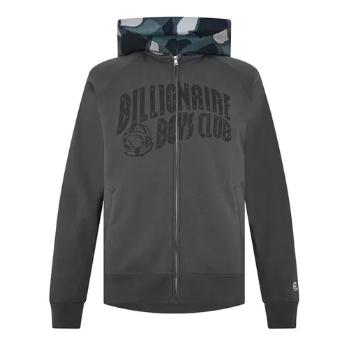 Billionaire Boys Club Camouflage Zip Hoodie - Grey