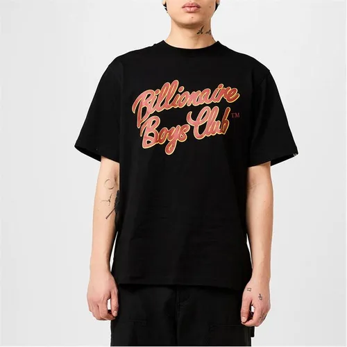 Billionaire Boys Club Script Logo T-Shirt - Black