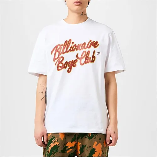 Billionaire Boys Club Script Logo T-Shirt - White