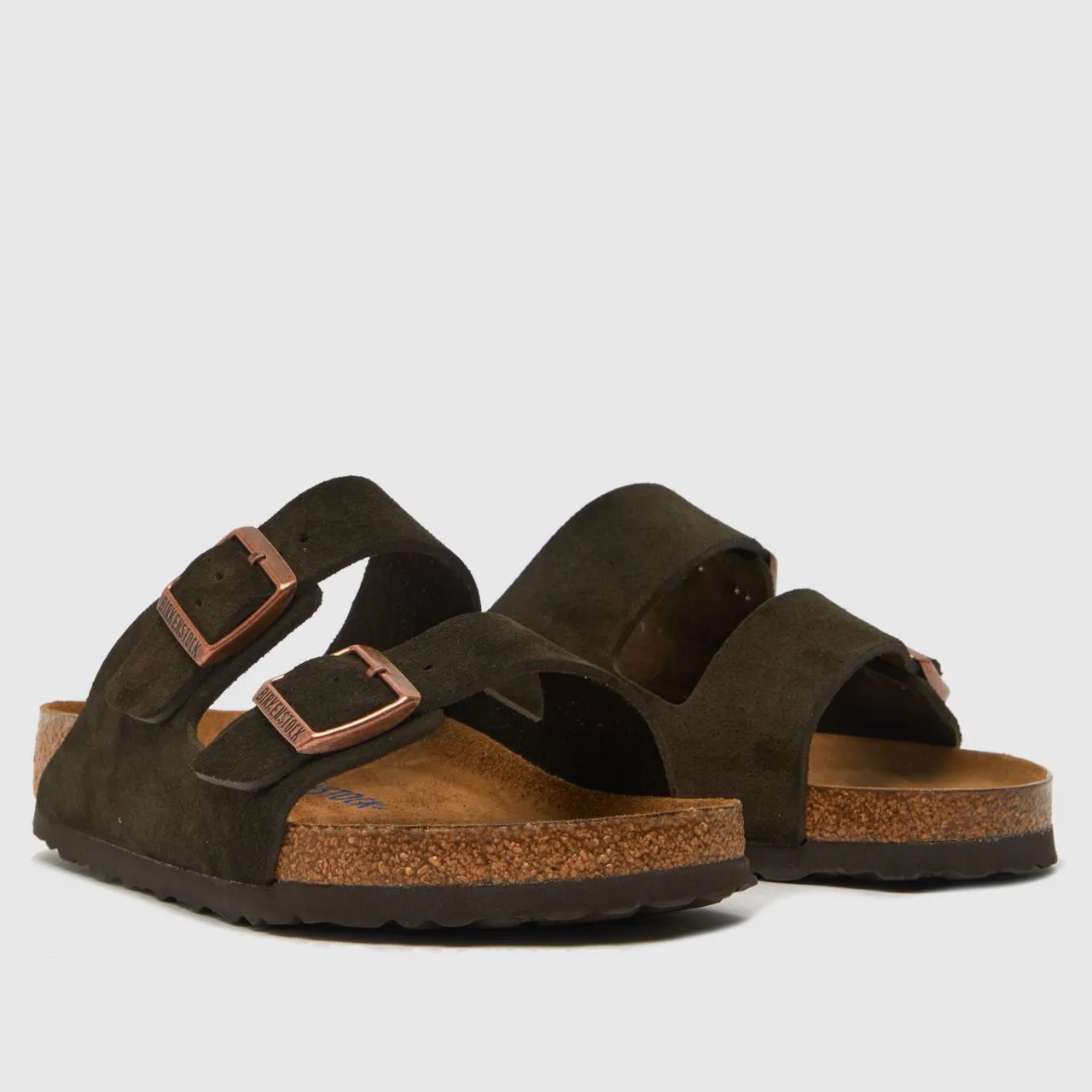 Birkenstock Arizona Sandals In Dark Brown