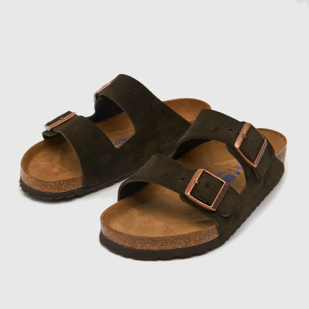 Birkenstock Arizona Sandals In Dark Brown