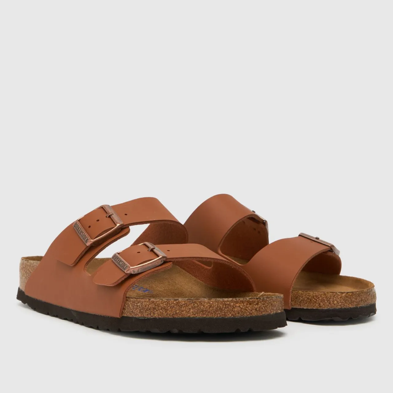 Birkenstock Arizona Sandals In Tan