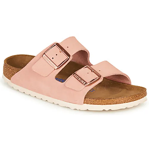 Birkenstock  ARIZONA SFB LEATHER  women's Mules / Casual Shoes in Pink