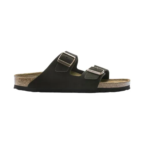 Birkenstock , Arizona Soft Footbed Sandals ,Brown female, Sizes: