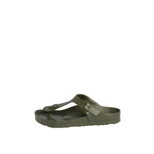 Birkenstock , Birkenstock Flat shoes Brown ,Green female, Sizes: