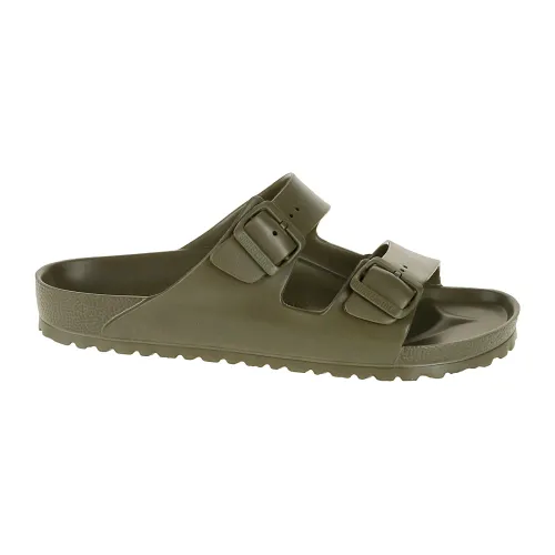 Birkenstock , Birkenstock Flat shoes Green ,Green male, Sizes: