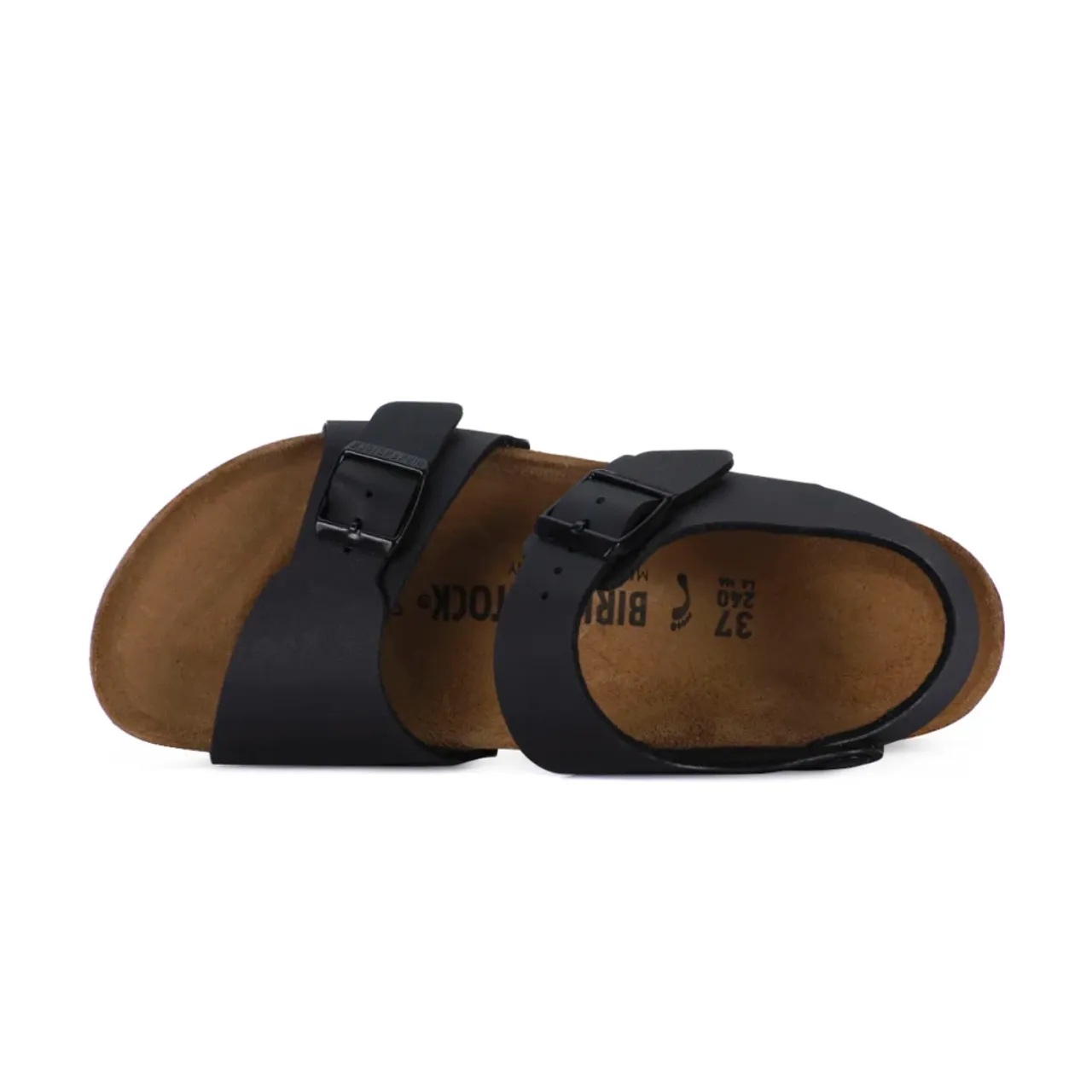 Birkenstock , Black Cal S Sandals ,Black unisex, Sizes: