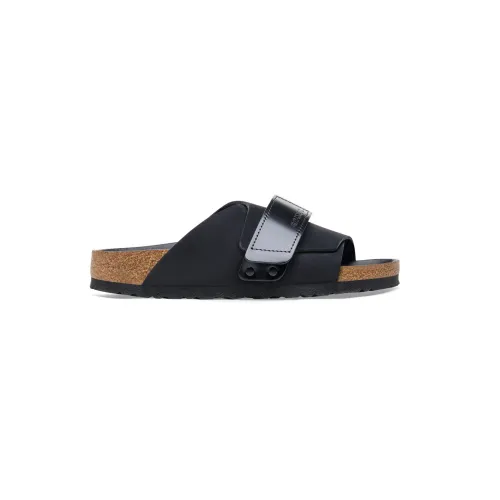 Birkenstock , Black Kyoto Sandals ,Black female, Sizes: