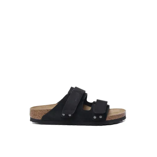 Birkenstock , Black Sandals with EVA Technology ,Black male, Sizes: