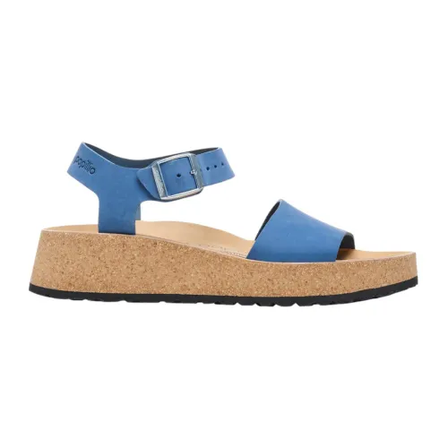 Birkenstock , Blue Sandals for Summer Outfits ,Blue female, Sizes: