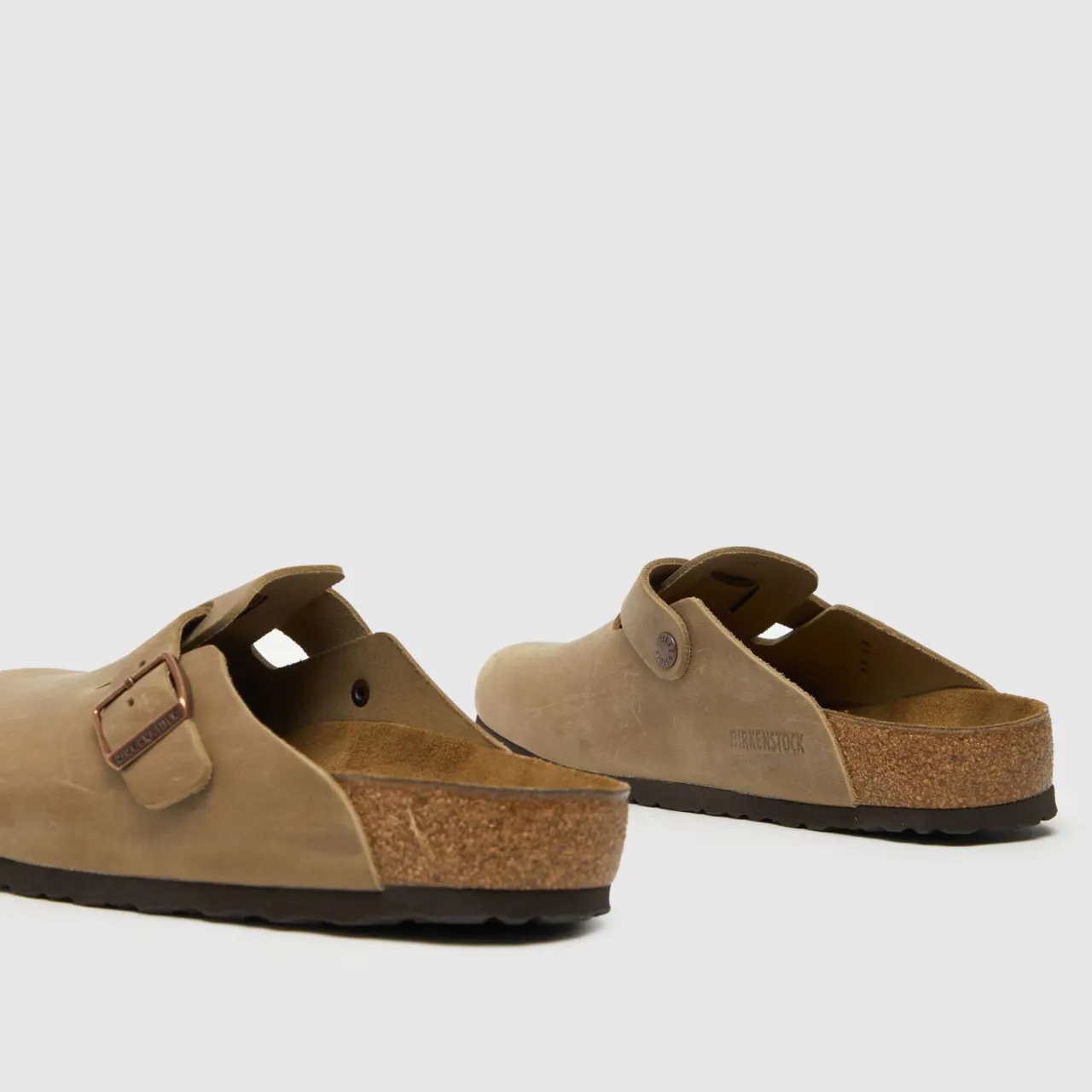 Birkenstock Boston Sandals In Brown