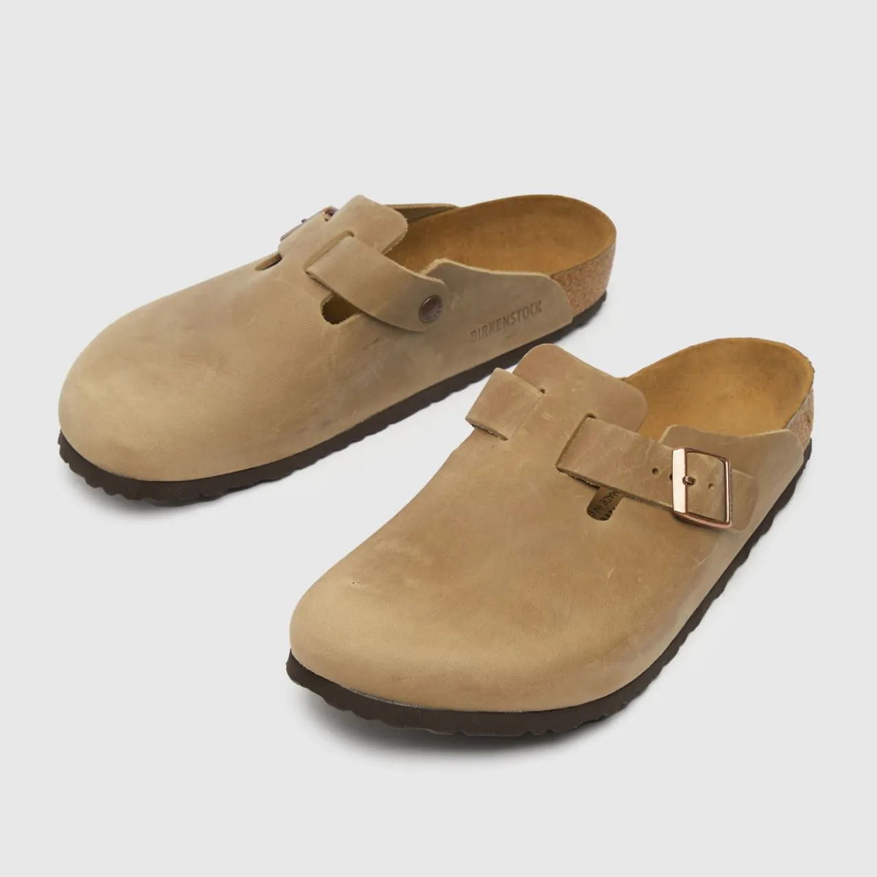 Birkenstock Boston Sandals In Brown