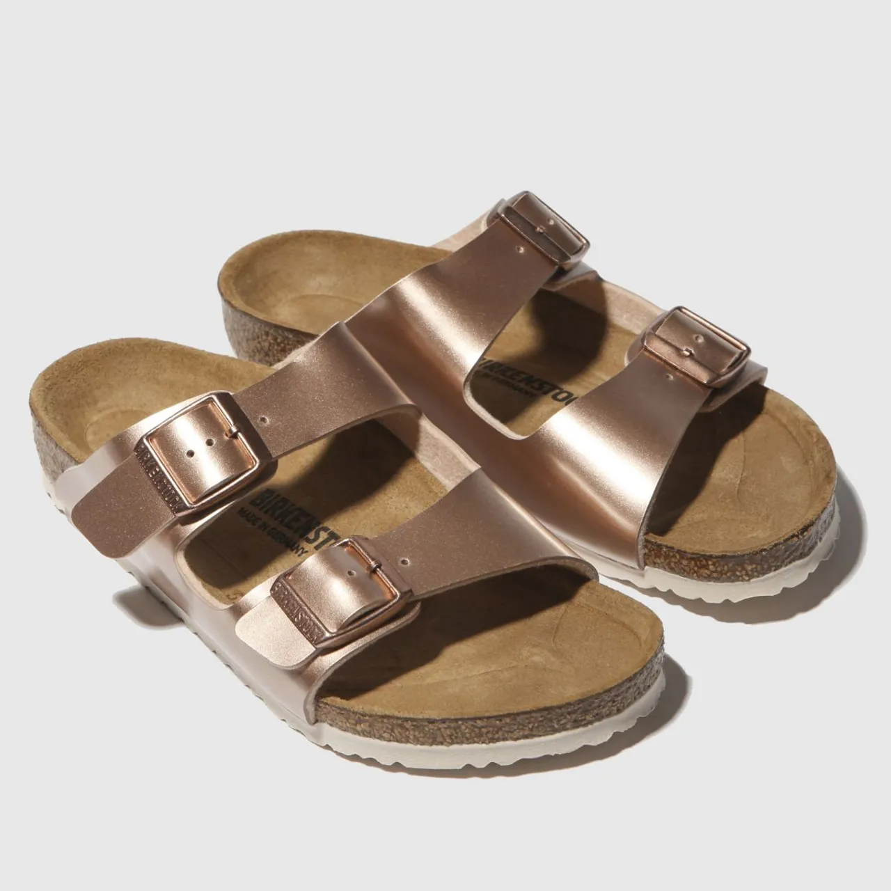 Birkenstock Bronze Arizona Girls Junior Sandals