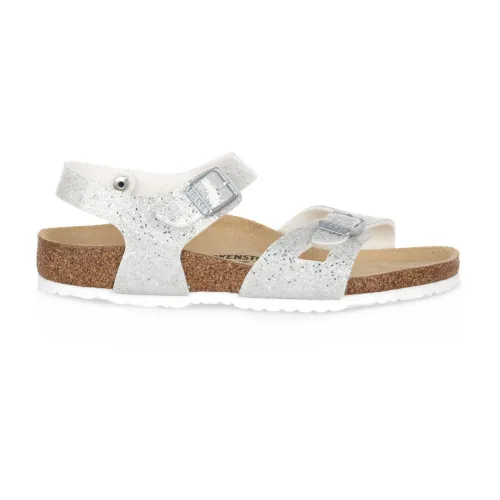 Birkenstock , Cosmic Sparkle Sandals ,White female, Sizes: