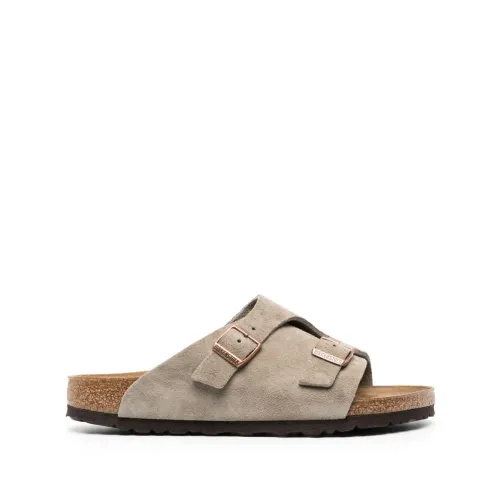 Birkenstock , Dove Grey Sandals ,Beige male, Sizes: