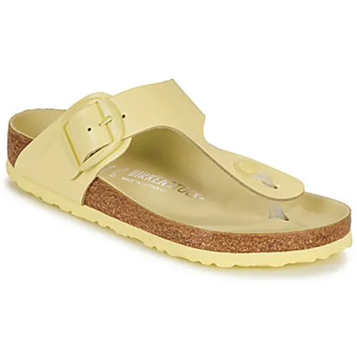 Birkenstock  GIZEH BIG BUCKLE  women's Flip flops / Sandals (Shoes) in Yellow