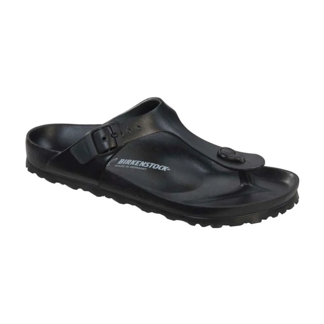 Birkenstock , Gizeh Essentials EVA Sandals ,Black male, Sizes: