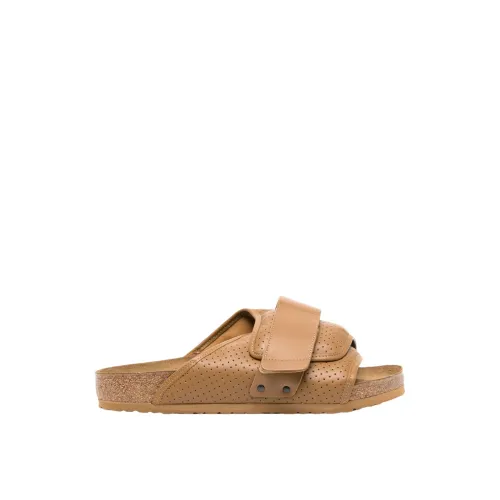 Birkenstock , Kyoto Padded Sandals ,Brown male, Sizes: