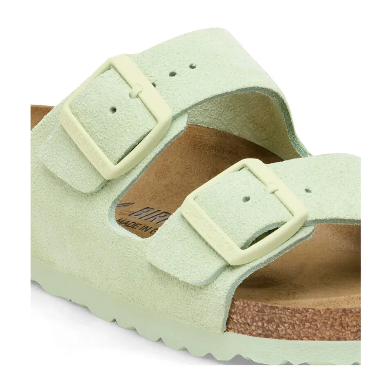 Birkenstock , Lime Sandals ,Green female, Sizes: