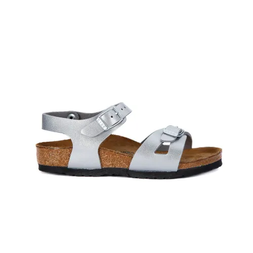 Birkenstock , Marbled Casual Sandals ,Gray female, Sizes: