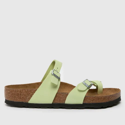 Birkenstock Mayari Sandals in Lime