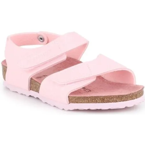 Birkenstock  Palu Kids Logo  girls's Children's Sandals in Pink