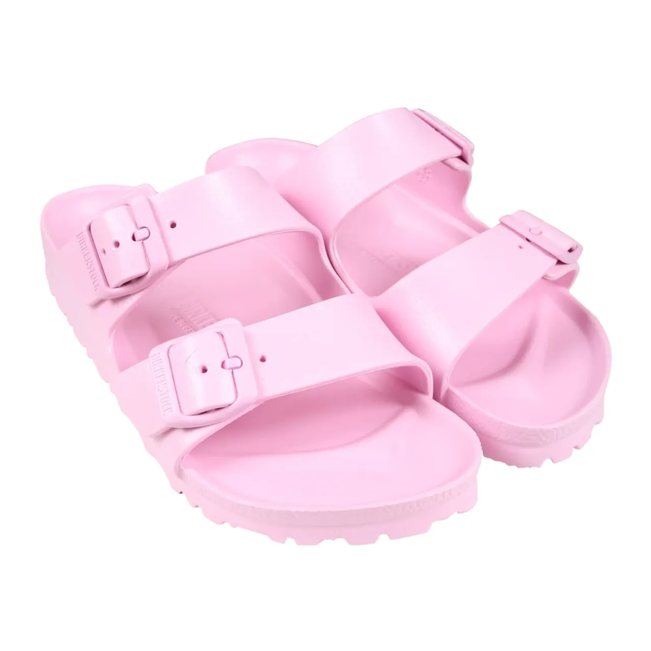 Birkenstock , Pink Adjustable Strap Sandals ,Pink unisex, Sizes: