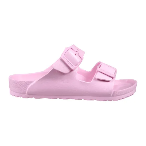 Birkenstock , Pink Adjustable Strap Sandals ,Pink unisex, Sizes: