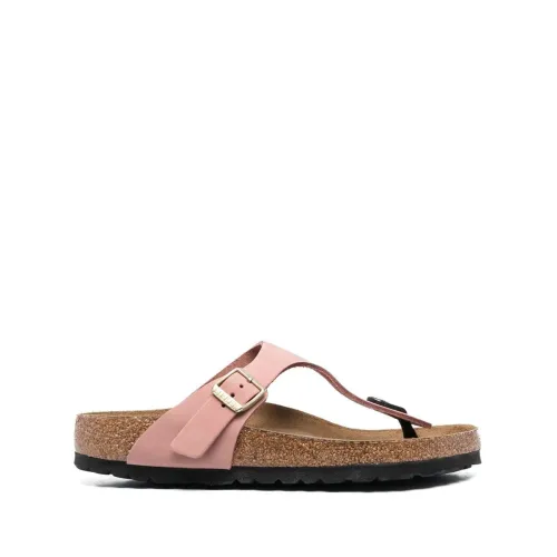 Birkenstock , Pink Buckle Sandals ,Pink female, Sizes: