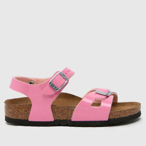 Birkenstock Pink rio Girls Toddler Sandals