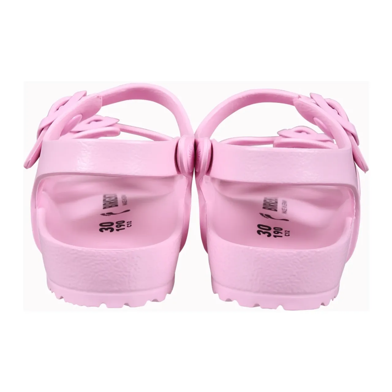 Birkenstock , Pink Sandals with Adjustable Straps ,Pink unisex, Sizes: