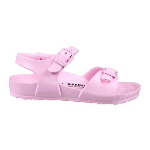 Birkenstock , Pink Sandals with Adjustable Straps ,Pink unisex, Sizes: