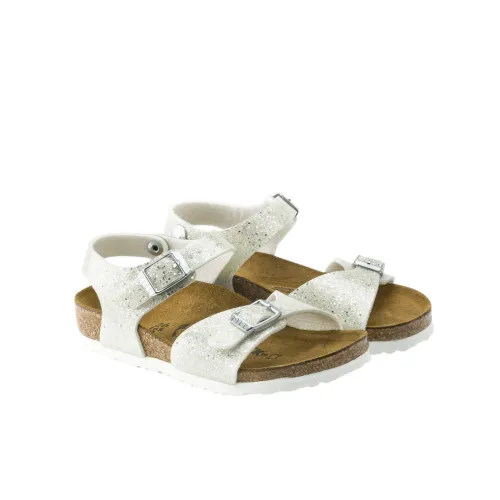 Birkenstock , Relaxing Ecru Sandals ,White female, Sizes: